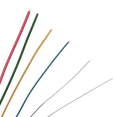CandyT Jeu de Cordes de Guitare en Alliage de cuivre Ferme coloré Arc-en-Ciel Pratique Durable pour équipement de… - Les Beatles, Paul McCartney, John Lennon, RIngo Starr, George Harrison CandyT Jeu de Cordes de Guitare en Alliage de cuivre Ferme coloré Arc-en-Ciel Pratique Durable pour équipement de… – Image 6