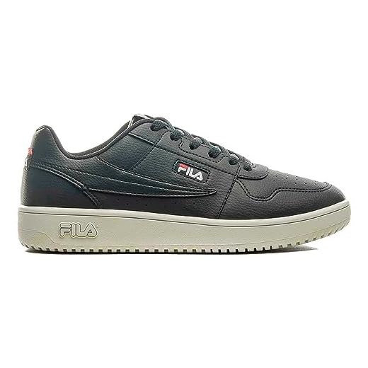 Tenis Fila Acd Classic Masculino,Preto/Branco/Vermelho,39