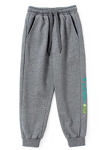 Image of HILEELANG Toddler Boy Sweatpants Kids Sport Jogger Cotton Casual Active Playwear Sweats Pants 2-Pack