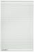 Classic Ruled Mini Glass Dry Erase Notepad Tablet for Business, Desks, Kitchens, Schools