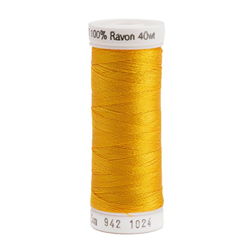 Sulky 942-1024 Rayon Thread for Sewing, 250-Yard, Goldenrod
