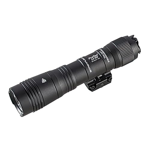 Streamlight 89009 ProTac 2.0 2000-Lumen Rail Mount High Lumen Tactical Rechargeable Long Weapon-Mounted Flashlight with Straight Pressure Switch, SL-B50 Battery Pack and USB-C Cord, Black - Image 2