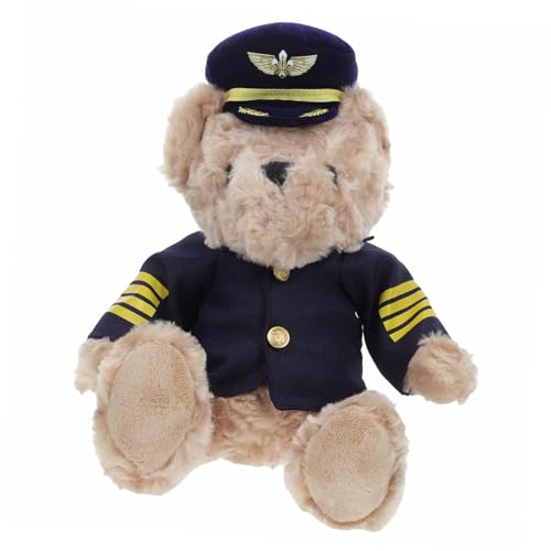 Ours Pilote en Peluche Vaguelly, un Compagnon Doux pour Consoler les Enfants