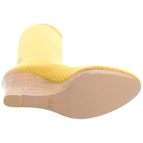 [ヴxiヴxihuru-ru] beautiful legs uxezzinittobu-tu - yellow -4