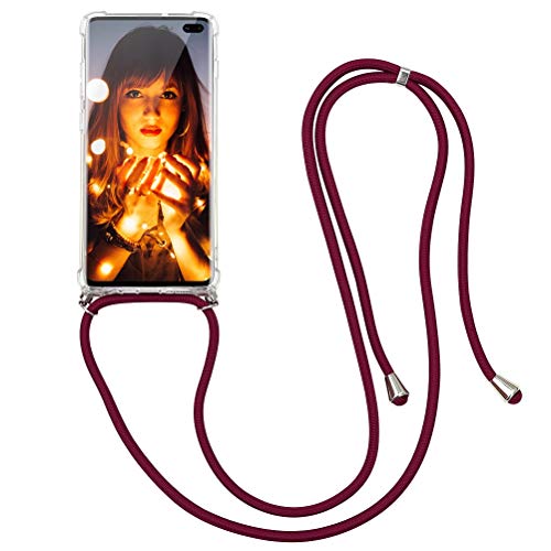 KAPUCTW Clear Transparent TPU Lanyard Case for Samsung Galaxy A10e 5.83