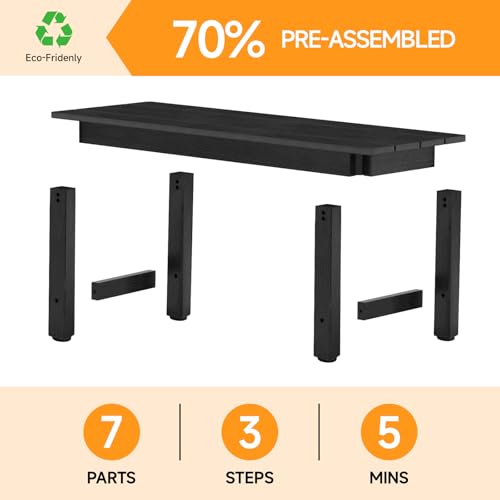 Onbrill HW01 Outdoor Bench, 2-Person Poly Lumber Garden Bench thumb #6