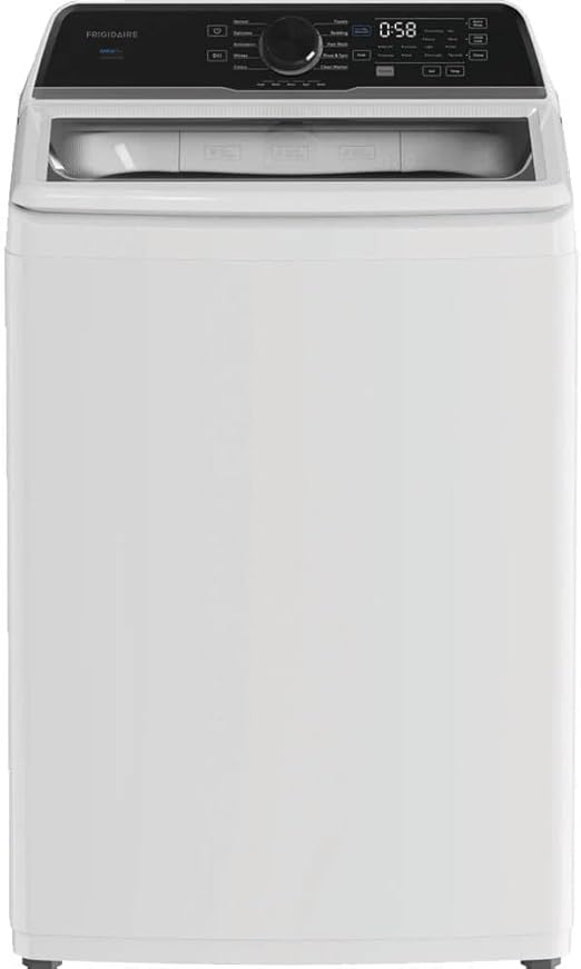 FRIGIDAIRE Top Load Washer, White, 44-1/4 inch H