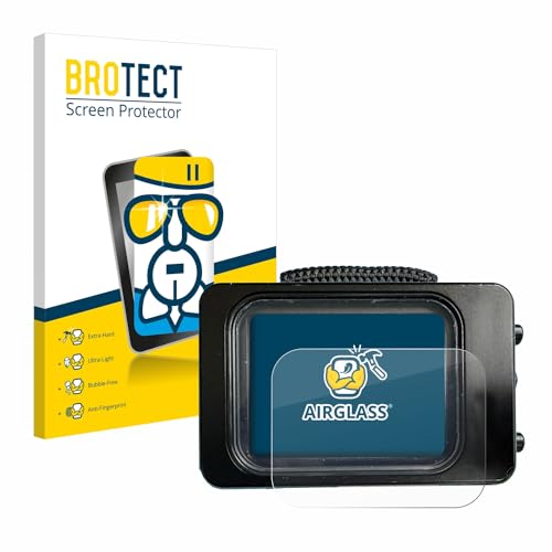 BROTECT Protetor de ecrã de vidro para Divesoft Freedom dive computer protetor de vidro - [dureza 9H, anti-riscos]