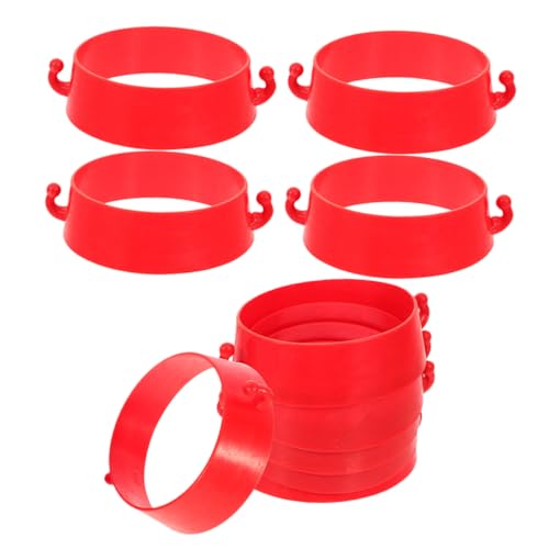 Balacoo 10pcs Traffic Cones Connector Kit Chain Connectors for Safety Cone Accessories for Parking Barrier Easy Install