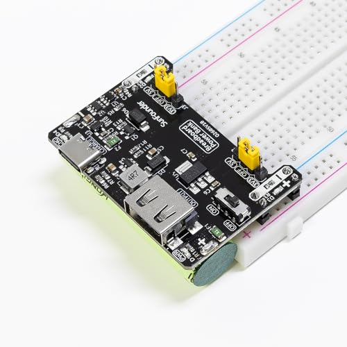 SunFounder BreadVolt Breadboard Stromversorgungsmodul Kompatibel mit Arduino,Eingebauter...