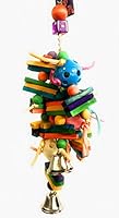 Algopix Similar Product 6 - Birds LOVE Colorful Fun Toy to Chew 