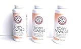 Talc-Free Body Powder for Body Odor Sweat & Moisture (3 pack)