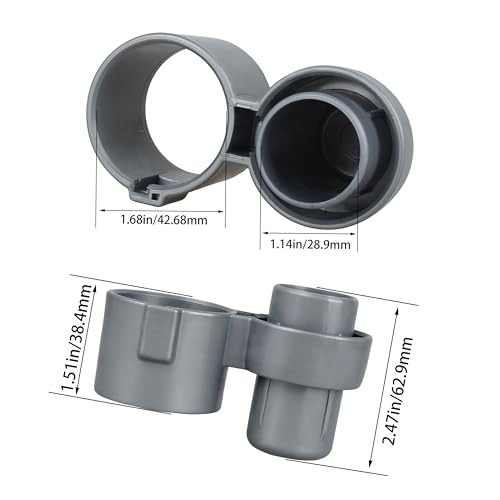 Vacuum Storage Rack For Shark Navigator Lift-Away Deluxe Upright NV350 NV351 NV352 NV356E NV360 NV380 UV440 UV540 Vacuum Holder Accessories (Set of 2)