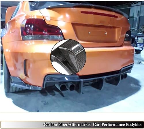 Diffuseur arrière BMW 1er E82 1M 2011-2018 spoiler de protection premium