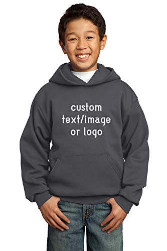 INK STITCH Youth Design Your Own Hooded Custom Hoodie Sweatshirts -26 Colors