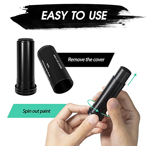 3-Pack Eye Black Stick For Sports - Baseball Softball Football Hockey Hunting Stuff, Eye Black Face Paint | Sweat-Proof & Long-Lasting, Cosplay Party Accessories Drip Eyeblack #TOP2