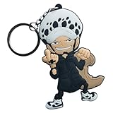 The Cell Animation Japanese and US Anime Character Souvenir Collection (Trafalgar Law-Keychain)
