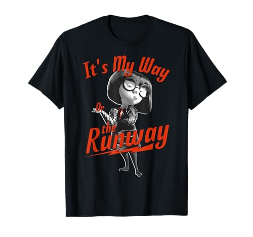 Disney Pixar Los Increíbles 2 Edna Mode: A mi manera o en la pasarela Camiseta