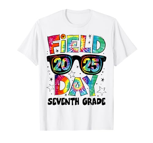 Field Day Seventh Grade Field Trip Fun Day Teacher Student T-Shirt