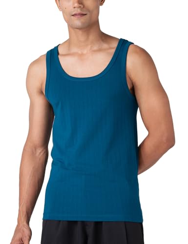 Image of DAMENSCH Anti-Bacterial Anti Odour Soft Pinstripe Cotton Vest