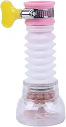 Bico Para Torneira Arejador Chuveirinho Com Filtro Cozinha (Rosa)