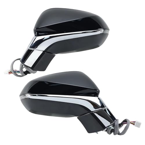 ドアサイド に適合するレクサス に適合するNXシリーズ NX200t NX350 NX 200 350 T 2015-2021年式用 サイドドア用 ドアミラー 15ピン 車のバックミラーアセン(1組)