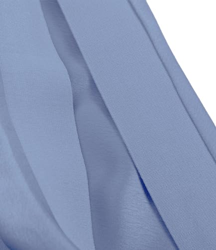 Image of Amy Babe Womens Satin Silk High Waist Slit Midi Skirt Long Skirts for Women | Elastic Waistband, Side Split, Midi Length, Below the Knee, Silky Fabric, Elegant, Fall Winter Outfits