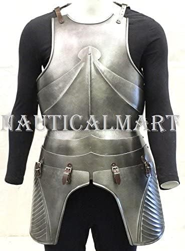 NauticalMart Plate Armour Medieval Breastplate German Cuirass with Tassets