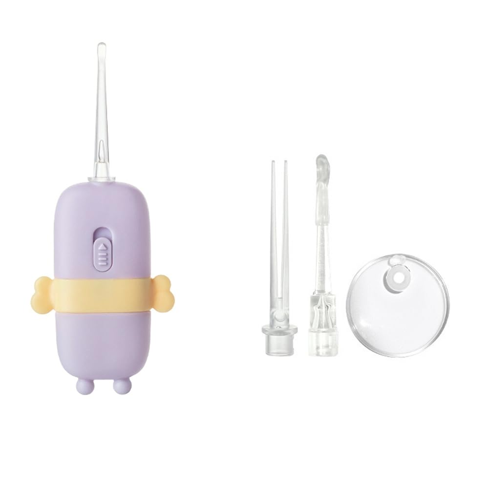 Clyictz Baby Ear Wax Remover Tools Baby LED Ear Tool Kit Earwax Remover Kit Toddler Infant Adult EarCleaner Ear Spoon Baby Ear