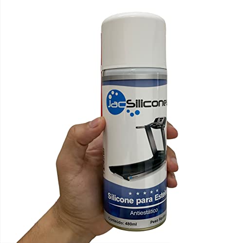Kit 2 Silicones Lubrificante Esteira Bicicleta Elétrica e Uso Geral JAC 480ml