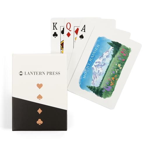 Baraja de 52 cartas tamaño póker Rainier National Park