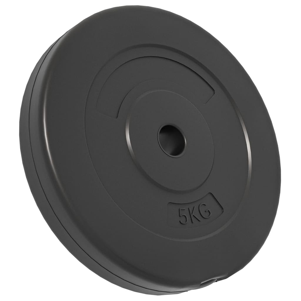 Genérico Placas de Pesas 4 uds Cemento 30 kg,Deportes,Fitness y musculación,Levantamiento de Pesas,Peso Libre,93597