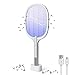 Produktbild Asoway Elektrische fliegenklatsche Mückenklatsche, Insektenvernichter Fliegenfänger USB wieerdaufladbar moskito Killer Mückenlampe mit UV licht für Mücken Insekten Ideal für Drinnen und Draußen