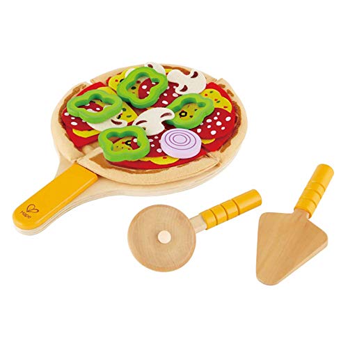 Hape Homemade Wooden Pizza Play Kitchen Food Set And Accessories Multicolor, 3 Years And Up #TOP1