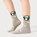 HUMAN FEELINGS Kids Boys Cotton Cute Socks Low Cut Crew Ankle No Toe Seam Pack of 5