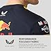 Castore Red Bull Racing F1 Team Men's Set Up T-Shirt - Night Sky Blue – Official 2025/26 Formula 1 Team Kit | Premium Motorsport Apparel | F1 Merchandise