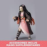 Figurine manga Demon Slayer Nezuko articulée pour jouer et exposer – photo 3