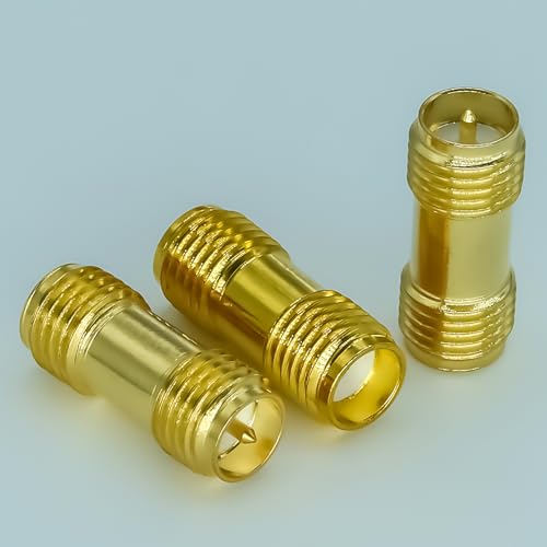 3PCS SMA Barrel Adapter Connector Antena miniatura 5