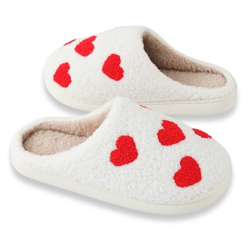 Image of Comfy Elastic Slippers for Women Men,Memory Foam Soft Plush House Slippers