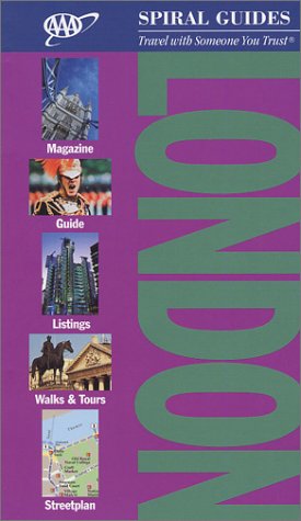 AAA Spiral Guide: London 1562516736 Book Cover