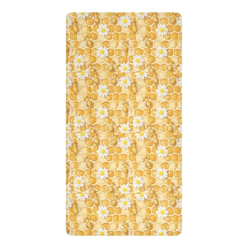 Drap imperméable lit enfant marguerite pour nuits sereines