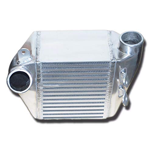 Side Mount Turbo Upgrade Intercooler for 1999-2004 VW Golf/VW Jetta MK4 1.8T（Overall Size 13.50