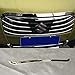 Motore paraurti auto In acciaio inox trim racing griglia anteriore griglia griglia telaio Per Suzuki S-cross scross SX4 2014 2015 2016 2017
