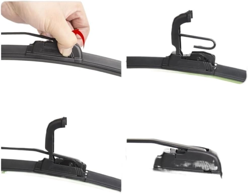 2PCS Car Blade Front Windshield Rubber With Water Spray Wiper Compatible For BMW IX I20 LYNK&CO 09 MERCEDES-BENZ GLS NIO ET5 ET5T VOLVO S60(ForBMW IX 22-26)