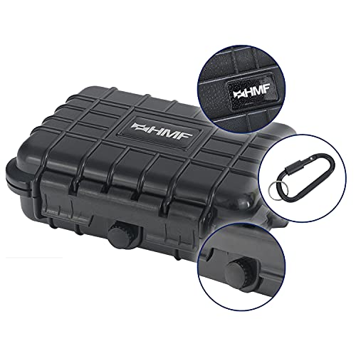 HMF ODK500 Pequeña caja impermeable para barco y ocio, Negro , 16,5 x 12 x 5,4 cm, Modern - imagen 6