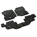 Rugged Ridge All-Terrain 12987.09 Black Front and Rear Floor Liner Kit For Select Jeep CJ7, Scrambler and Wrangler Models