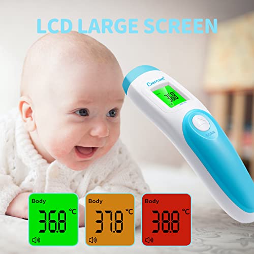 Berrcom Termómetro Digital Termómetro Frente Infrarrojo sin Contacto Termómetro Bebés, Médico Termometros pantalla Retroiluminada de Temperatura de Lectura Instantánea - imagen 6