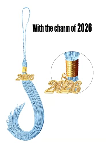 Image of Unisex Matte Graduation Cap and Gown 2026 with Tassel for High School and College Graduation