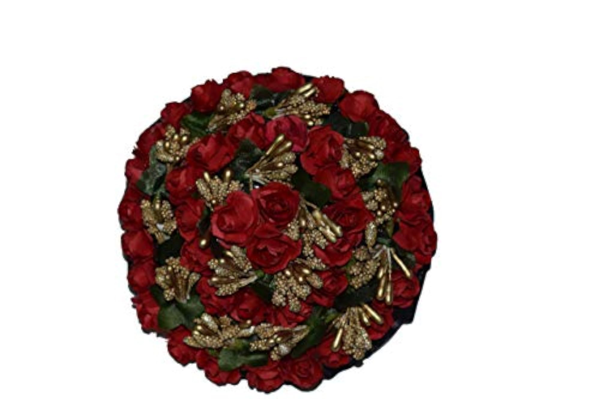 Full Juda Bun Hair Flower Gajra for Women, Wedding Use