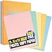 1InTheOffice Pastels Colored Copy Paper, Assorted, 8.5 x 11 inch Letter Size, 20lb Density, (400 Sheets)
